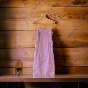 FLO Purple Spaghetti Strap Dress With Mesh Lining Size 8 Festival Barbiecore